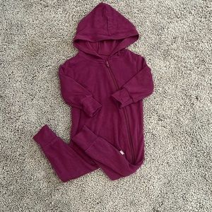 Kyte Baby Hooded Zip Romper, 0-3 mo